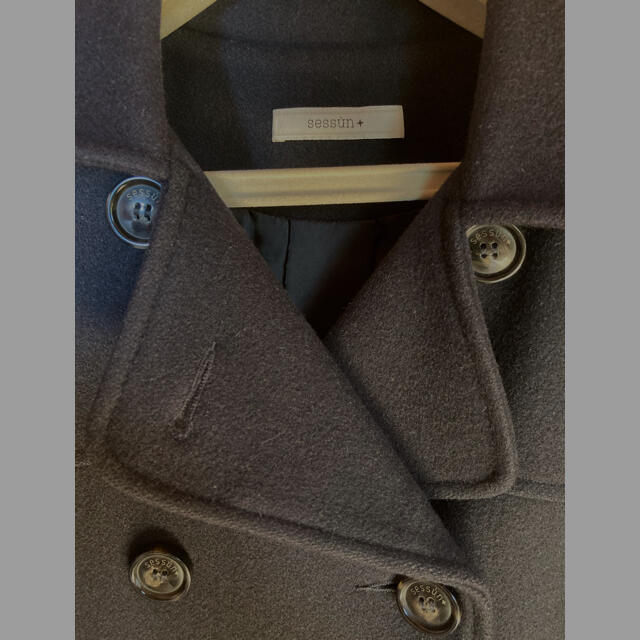 SESSUN(セッスン)のSESSUNコート　ネイビー レディースのジャケット/アウター(ロングコート)の商品写真