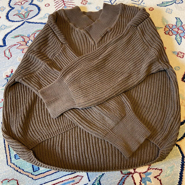 お取り寄せ】 twins florence knit oversize v/n denim - ニット 
