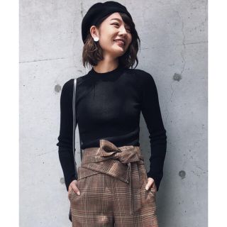 アメリヴィンテージ(Ameri VINTAGE)のAMERI STITCH RIB KNIT(ニット/セーター)