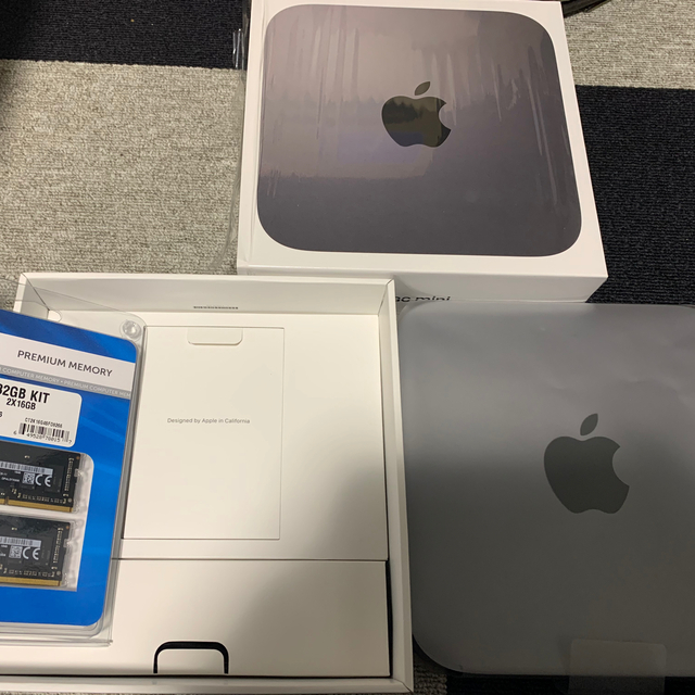 今5%ｵﾌ Mac mini 2018 Corei7 32GB SSD512GPC/タブレット