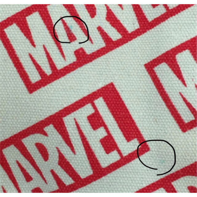 MARVEL(マーベル)の【最終値下げ]新品MARVEL  ロゴ入りりトートバック レディースのバッグ(トートバッグ)の商品写真