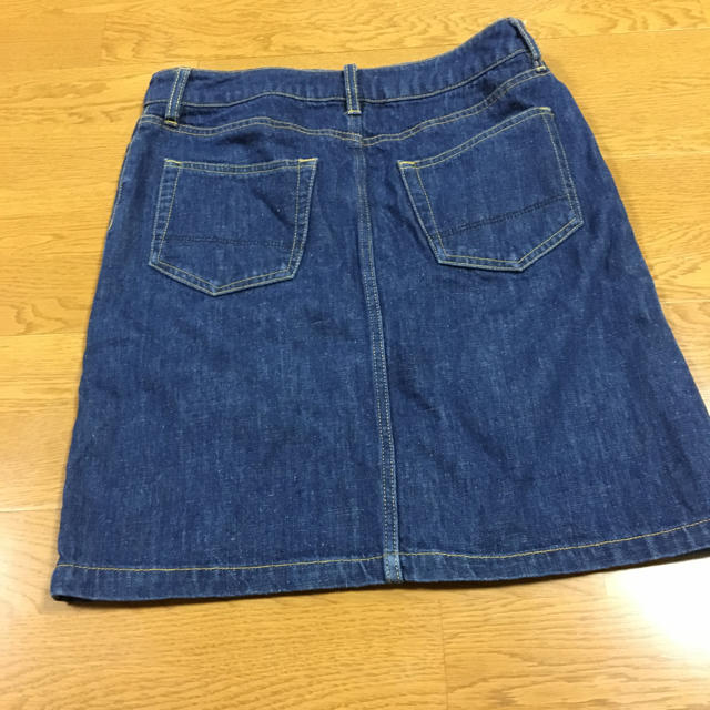 MUJI (無印良品)(ムジルシリョウヒン)のデニムスカート レディースのスカート(ひざ丈スカート)の商品写真