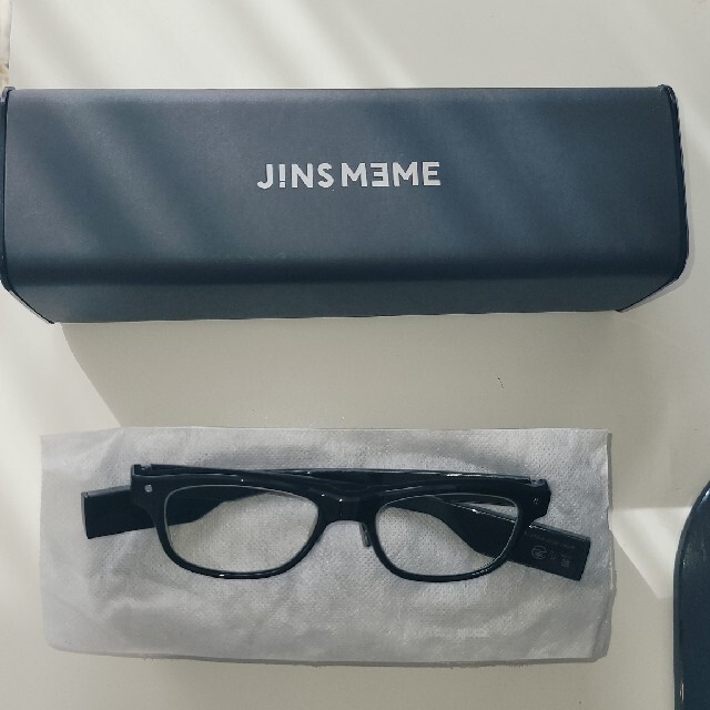 JINS(ジンズ)の【新品未使用】jins meme es ウェリントンタイプ メンズのファッション小物(サングラス/メガネ)の商品写真
