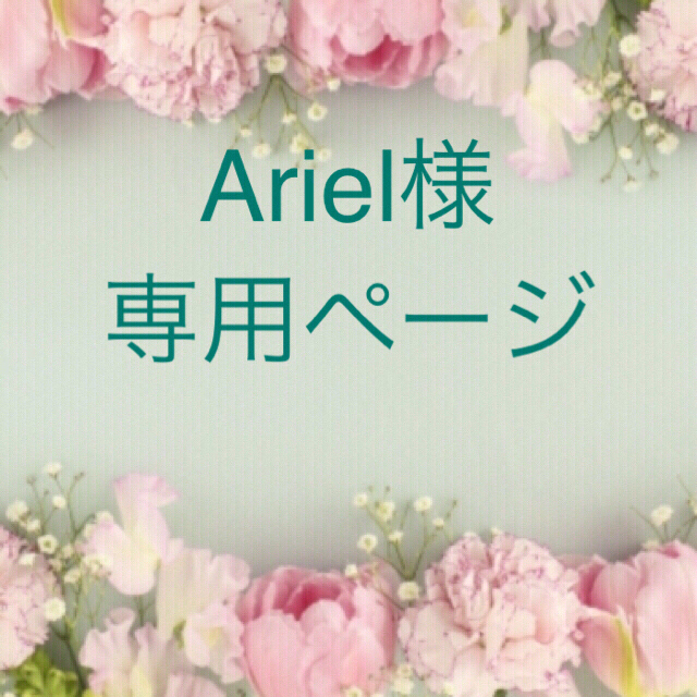 ariel.10さま専用 新生活