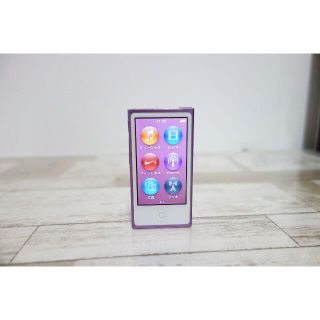 アップル(Apple)の☆Apple iPod nano 16GB 第7世代 パープル MD479LL (ポータブルプレーヤー)