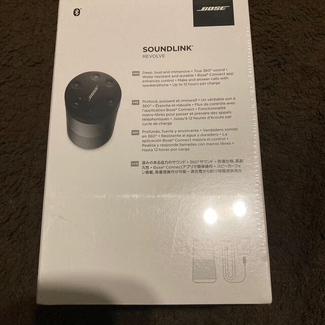 新品 未開封 BOSE SOUNDLINK REVOLVE BLACK 2 販売方法 オーディオ機器