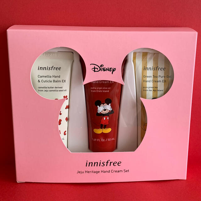 Innisfree(イニスフリー)のイニスフリー  限定ディズニー ミッキー ハンドクリーム3個セット コスメ/美容のボディケア(ハンドクリーム)の商品写真