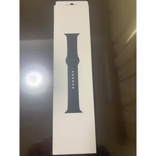 アップルウォッチ(Apple Watch)のAppleWatch Black Sport Band 44mm(ラバーベルト)