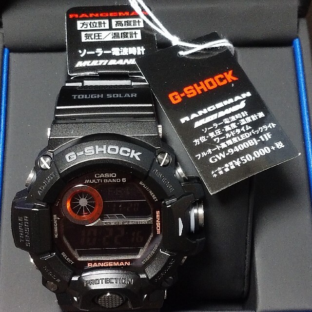 【新品未使用】G-SHOCK RANGEMAN GW-9400BJ-1JF