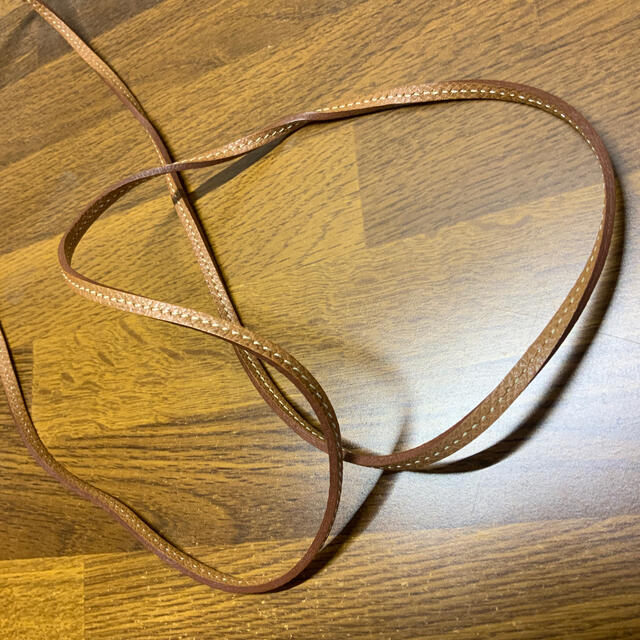 ずっと気になってた 未使用 HERMES ラニエール 革紐 レザーストラップ 売り出し割引 エルメス ラニエール 革紐 Hermes ネックレス
