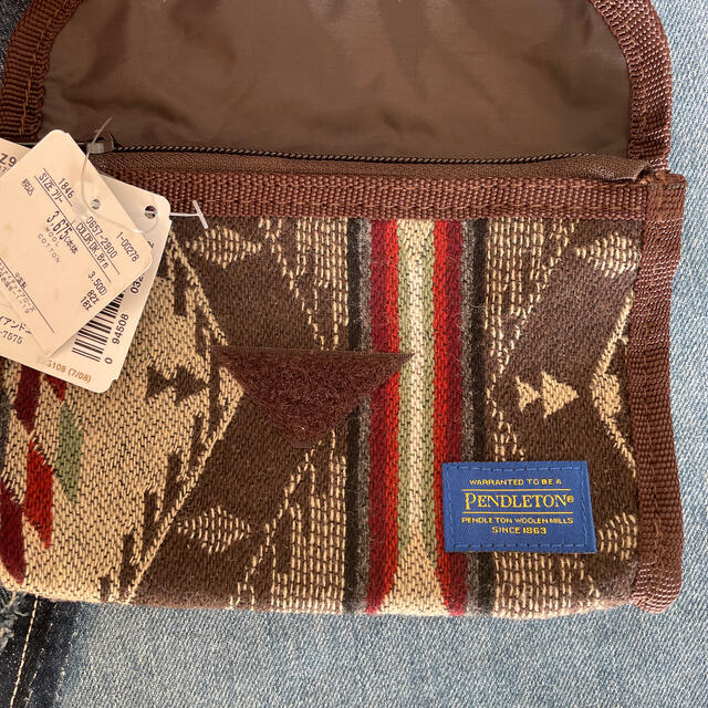 979*美品 ペンドルトン PENDLETON 麻混 チェックロングワンピース