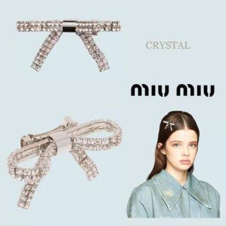 miumiu - りぼん バレッタの通販 by ❤︎|ミュウミュウならラクマ