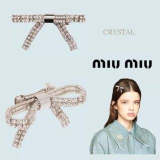 MIUMIU ヘアバレッタ