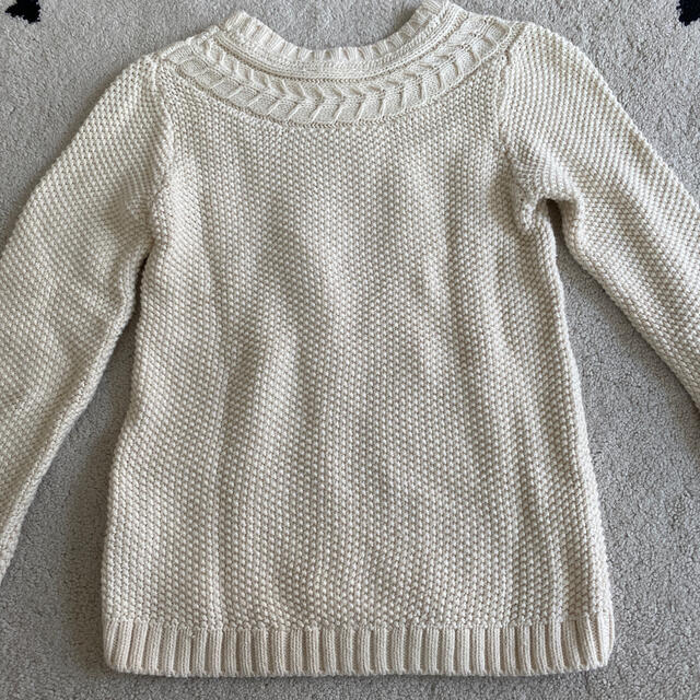 GAP Kids(ギャップキッズ)の女の子　スパンコール　ニット　GAP Sサイズ キッズ/ベビー/マタニティのキッズ服女の子用(90cm~)(ニット)の商品写真