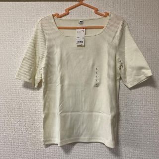 ユニクロ(UNIQLO)のUNIQLO スクエアネックT(Tシャツ(半袖/袖なし))