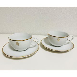 アフタヌーンティー(AfternoonTea)の【最終値下げ】アフタヌーンティー ティーカップ 25周年 ゴールドライン(グラス/カップ)