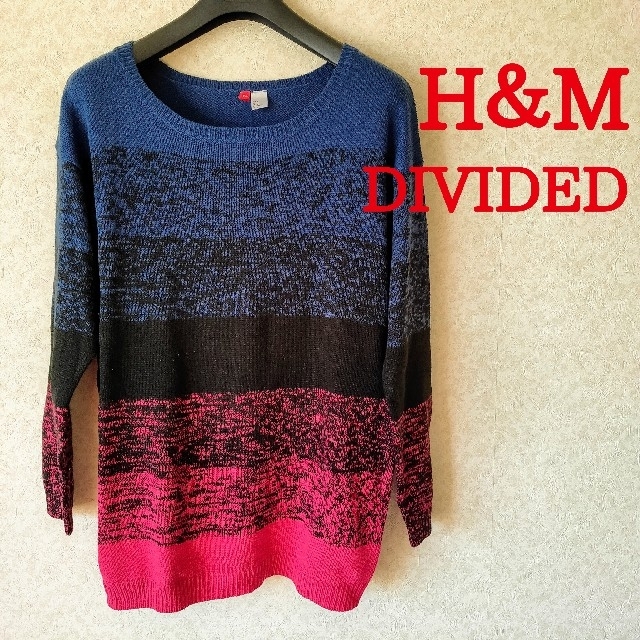 H&M(エイチアンドエム)のH＆M　DIVIDED　ニットチュニック レディースのトップス(ニット/セーター)の商品写真