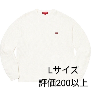 シュプリーム(Supreme)のSUPREME Textured Small Box Sweater White(ニット/セーター)