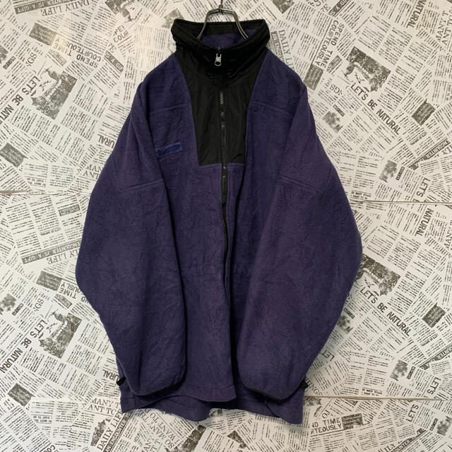 Columbia(コロンビア)の90s コロンビア フリースジャケット Columbia ワンポイントロゴ メンズのジャケット/アウター(ナイロンジャケット)の商品写真