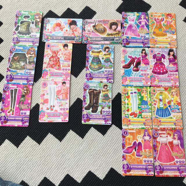 アイカツ! - 年代物!アイカツ!公式ファンブック付録15枚 アイカツ! - 年代物!アイカツ!公式ファンブック付録15枚