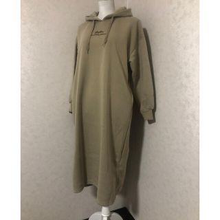 セシルマクビー(CECIL McBEE)の新品★CECIL McBEEロングパーカーワンピース◆セシルマクビー(ロングワンピース/マキシワンピース)