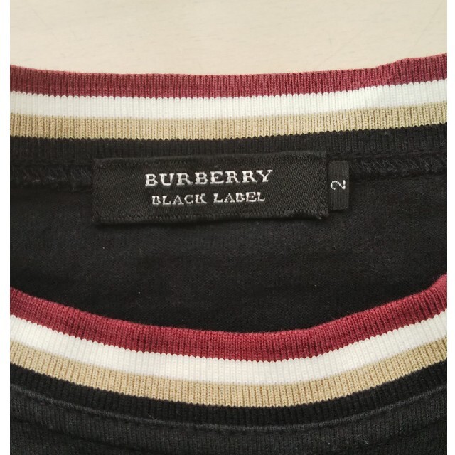 BURBERRY BLACK LABEL(バーバリーブラックレーベル)のBURBERRY BLACK LABEL メンズTシャツ M メンズのトップス(Tシャツ/カットソー(半袖/袖なし))の商品写真