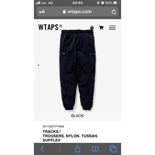 ダブルタップス(W)taps)のWTAPS 20ss ブラック(ワークパンツ/カーゴパンツ)