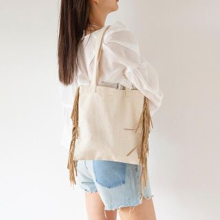 シールームリン(SeaRoomlynn)のSea Room Lynn  FRINGE MEDIUM BAG(トートバッグ)