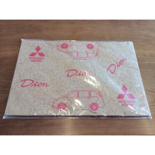 ミツビシ(三菱)の三菱☆Dion☆コルクコースターセット☆新品♡未開封(テーブル用品)