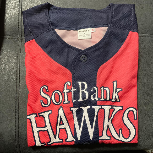 福岡ソフトバンクホークス(フクオカソフトバンクホークス)のSoftBankHAWKS×moussy ユニフォーム  スポーツ/アウトドアの野球(ウェア)の商品写真