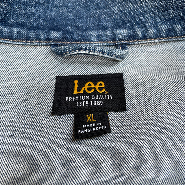 Lee(リー)の✅最終値下げ【未使用】Leeジージャン ケミカルウォッシュ　men's  XL メンズのジャケット/アウター(Gジャン/デニムジャケット)の商品写真