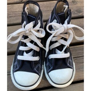 コンバース(CONVERSE)のおちびmama様専用　コンバース converse オールスター 黒 16cm(スニーカー)