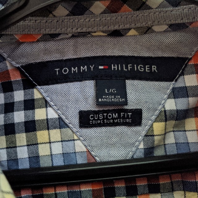 TOMMY HILFIGER(トミーヒルフィガー)のトミーヒルフィガー ギンガムチェックシャツ メンズのトップス(シャツ)の商品写真