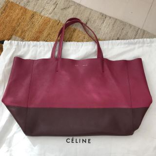 セリーヌ(celine)のセリーヌ　カバ　ホリゾンタル　ラムスキン(トートバッグ)