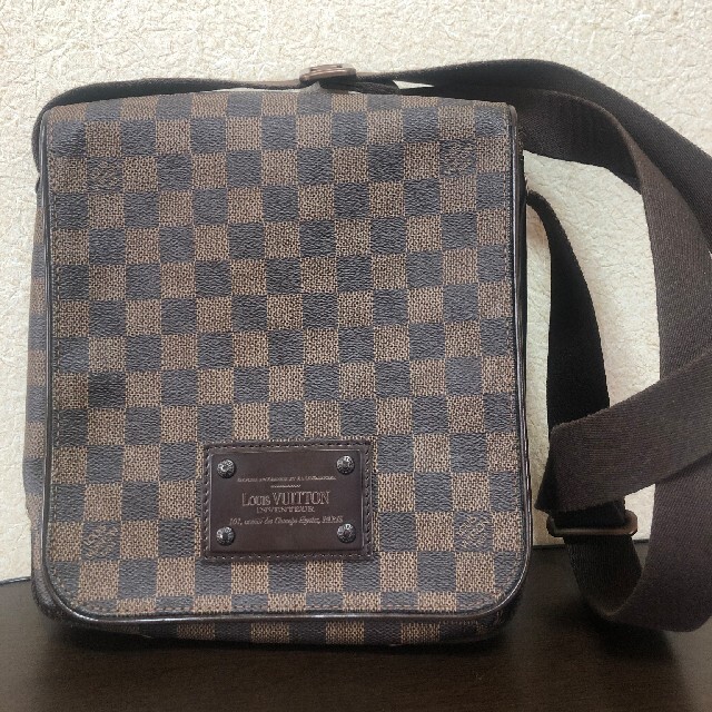 LOUIS VUITTON(ルイヴィトン)の美品☆LOUIS VUITTON ルイヴィトン ブルックリン ダミエ バッグ レディースのバッグ(ショルダーバッグ)の商品写真