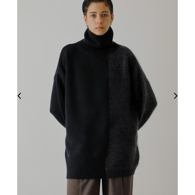 Shel'tter ORIGINAL(シェルターオリジナル)のCombination knit tops RIM.ARK レディースのトップス(ニット/セーター)の商品写真