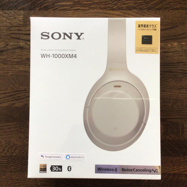 SONY WH-1000XM4 ヘッドフォン　プラチナシルバー