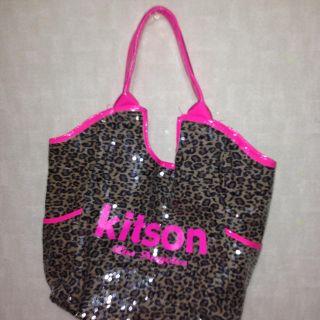 キットソン(KITSON)のキットソンヒョウ柄トートバック(トートバッグ)