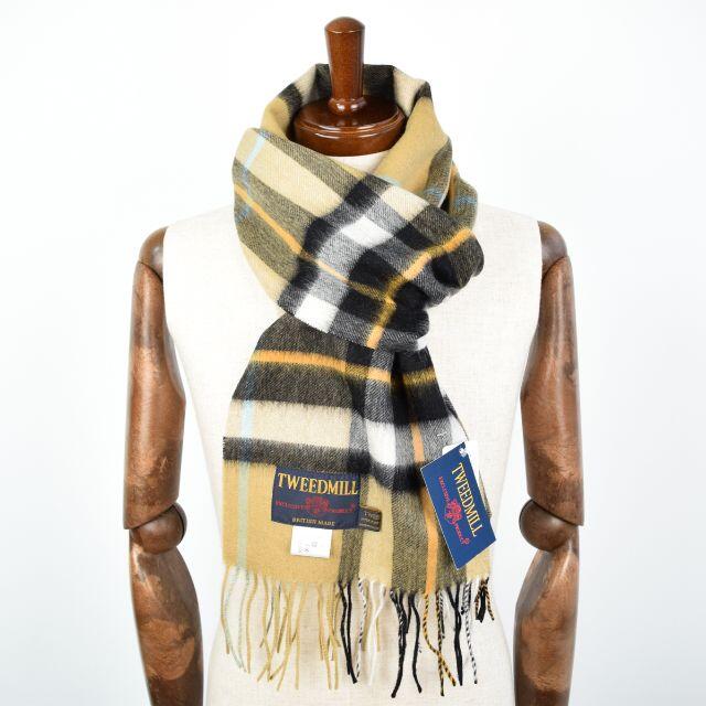 TWEEDMILL - 新品 TWEEDMILL イギリス製 英国ウール チェック柄