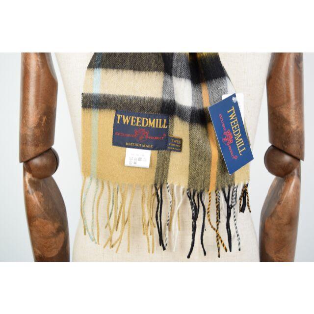 TWEEDMILL - 新品 TWEEDMILL イギリス製 英国ウール チェック柄