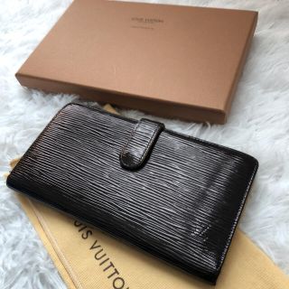 ルイヴィトン(LOUIS VUITTON)の美品 LOUISVUITTON ルイヴィトン 2つ折り 長財布 エピ(財布)