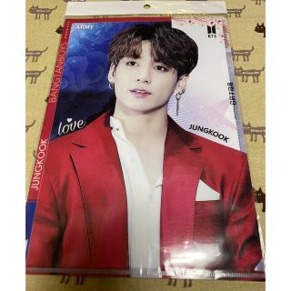 ボウダンショウネンダン(防弾少年団(BTS))のBTS JUNGKOOK クリアファイル 新品未開封(アイドルグッズ)