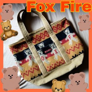 フォックスファイヤー(Foxfire)の★FoxFire★くまちゃんモコモコトート★レディース★(トートバッグ)