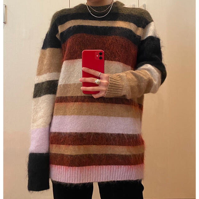 ACNE(アクネ)のacne  Kalbah striped knitted jumper レディースのトップス(ニット/セーター)の商品写真