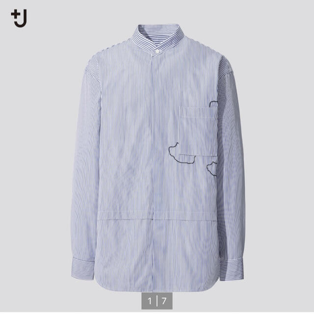 UNIQLO +J スーピマコットンオーバーサイズシャツ　Mサイズ　ジルサンダー