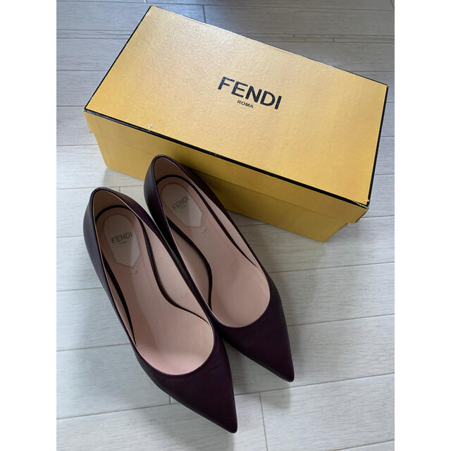 最安値挑戦! SALE ◇FENDIパンプス36.5 36.5 サイズ sergio