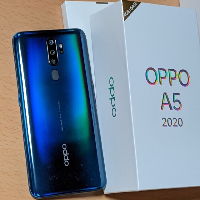 楽天【値下げ中】OPPO A5 2020 グリーン　モバイル