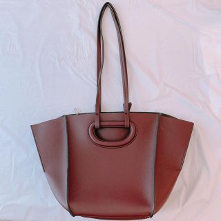 ザラ(ZARA)のZARA トートバッグ　ブラウン(トートバッグ)