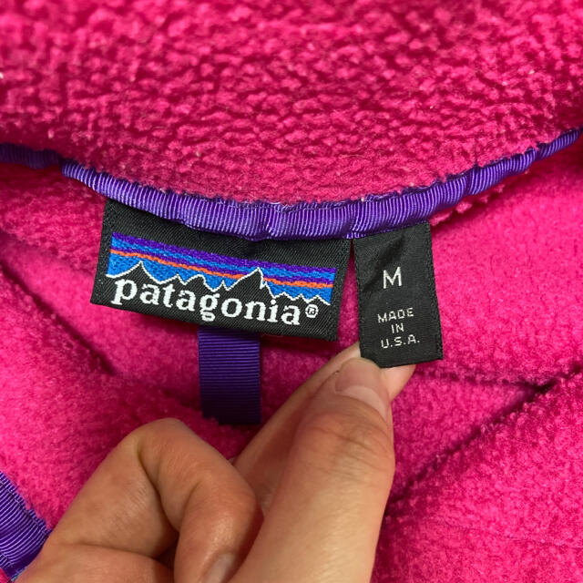 patagonia(パタゴニア)のパタゴニア　シンチラ　フリース　ピンク レディースのトップス(トレーナー/スウェット)の商品写真