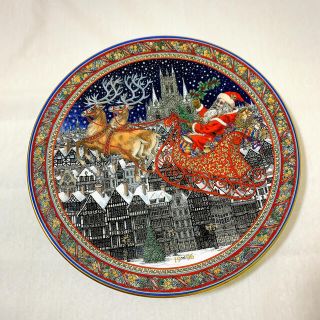 ロイヤルウースター(Royal Worcester)のロイヤルウースター  クリスマスプレート(置物)